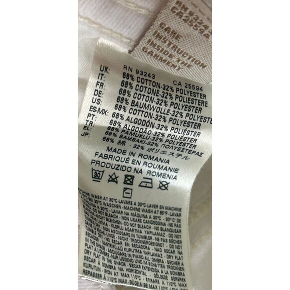 Diesel Industry BUSTER White Denim Slim Tapered Jeans Size 29/30 Mens - Picture 11 of 12